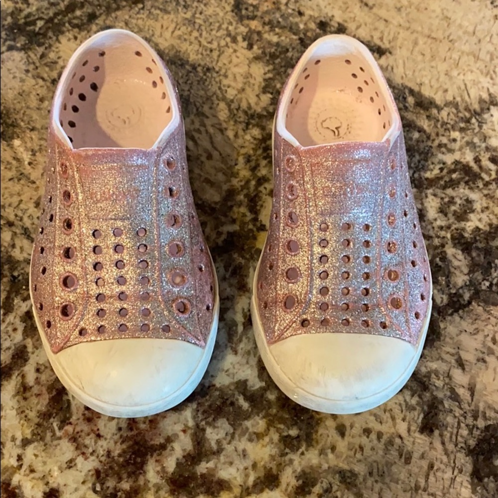 Light pink sparkle Natives